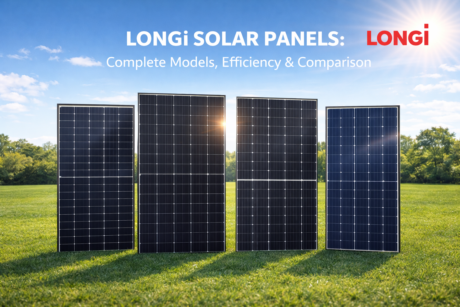 LONGi Solar Panels: Complete Models, Efficiency & Comparison